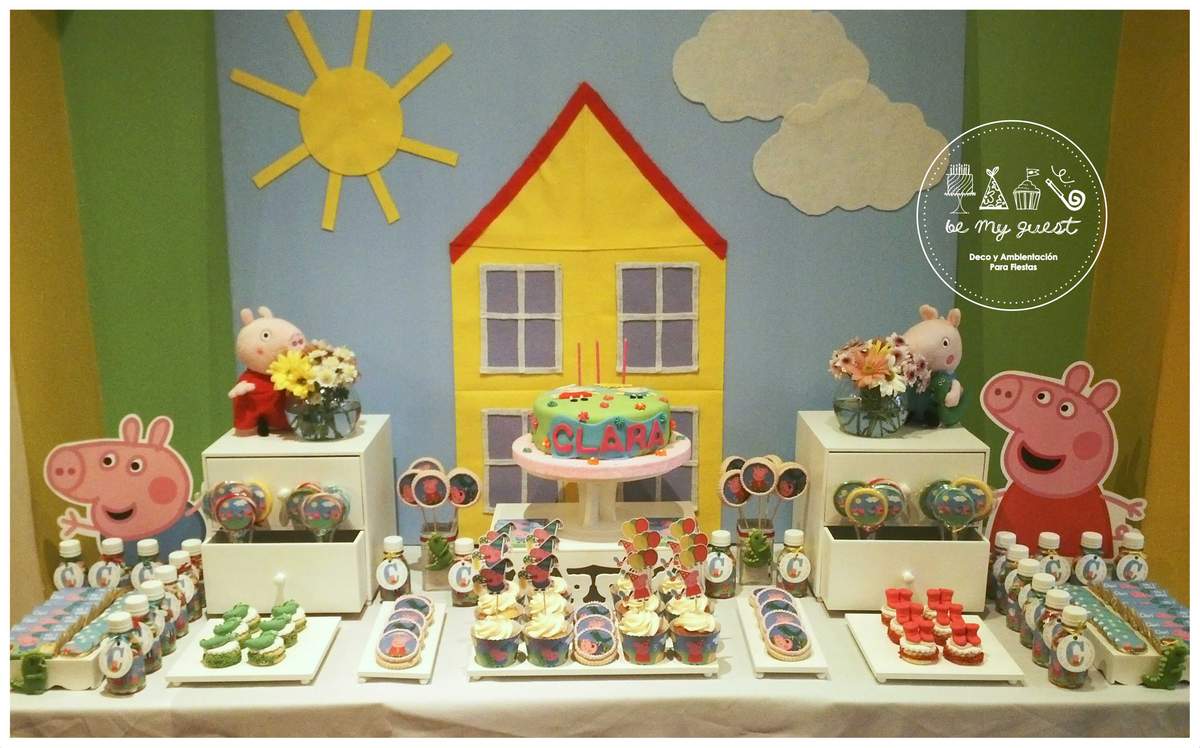 Cumple Nº 3 Clari - Peppa & George Pig