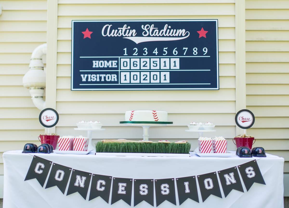 Chase's 4th Baseball Themed Birthday - Baseball