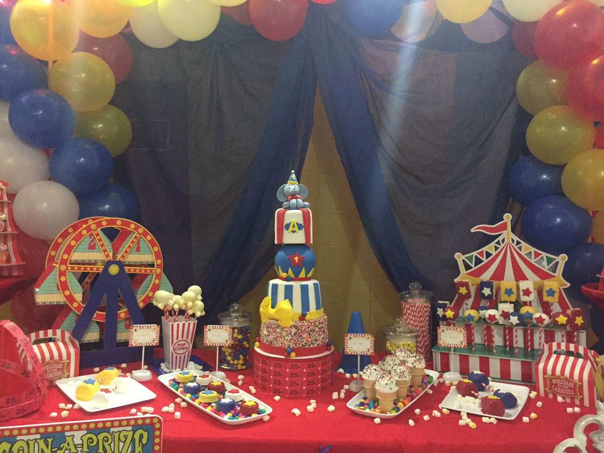 Ayden's First Birthday  - Circus / Carnival