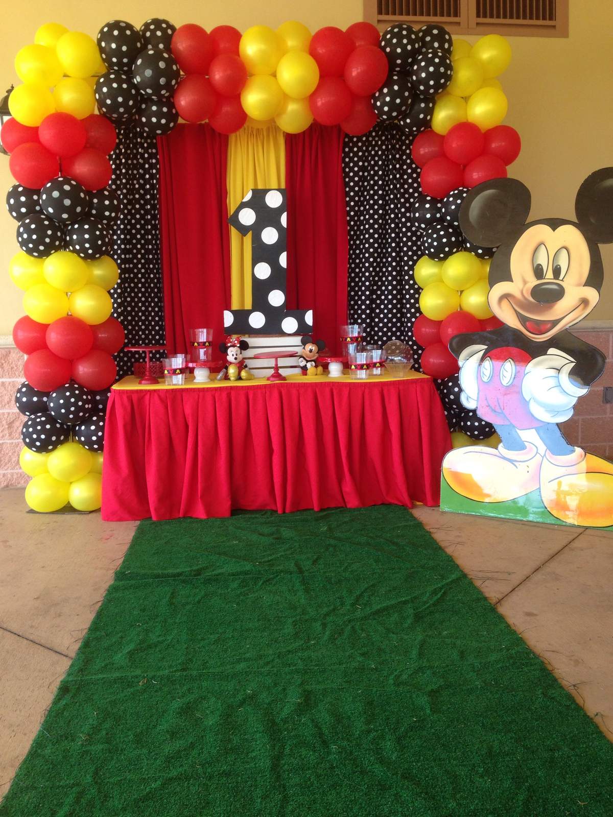 Mickey Mouse Birthday Party Ideas Photo 1 Of 11 Catch My Party