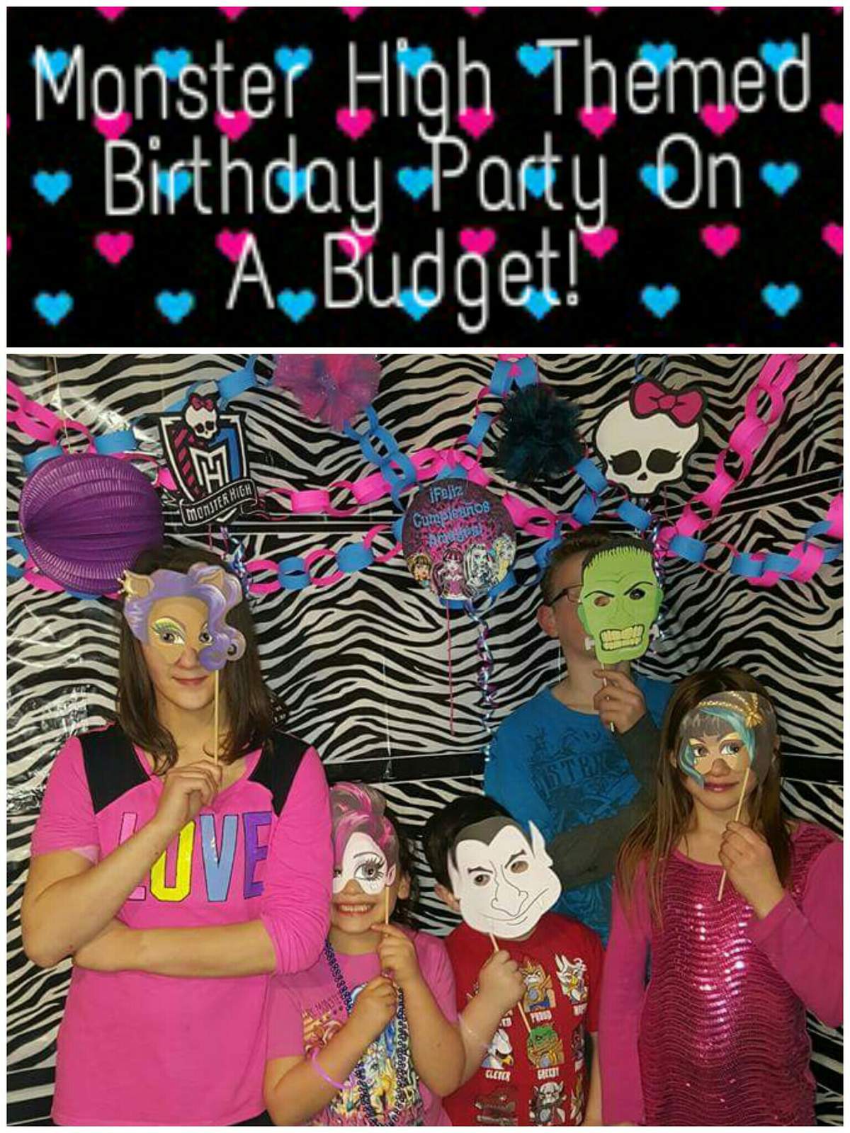 Monster High Birthday Party On A Budget!  - Monster High