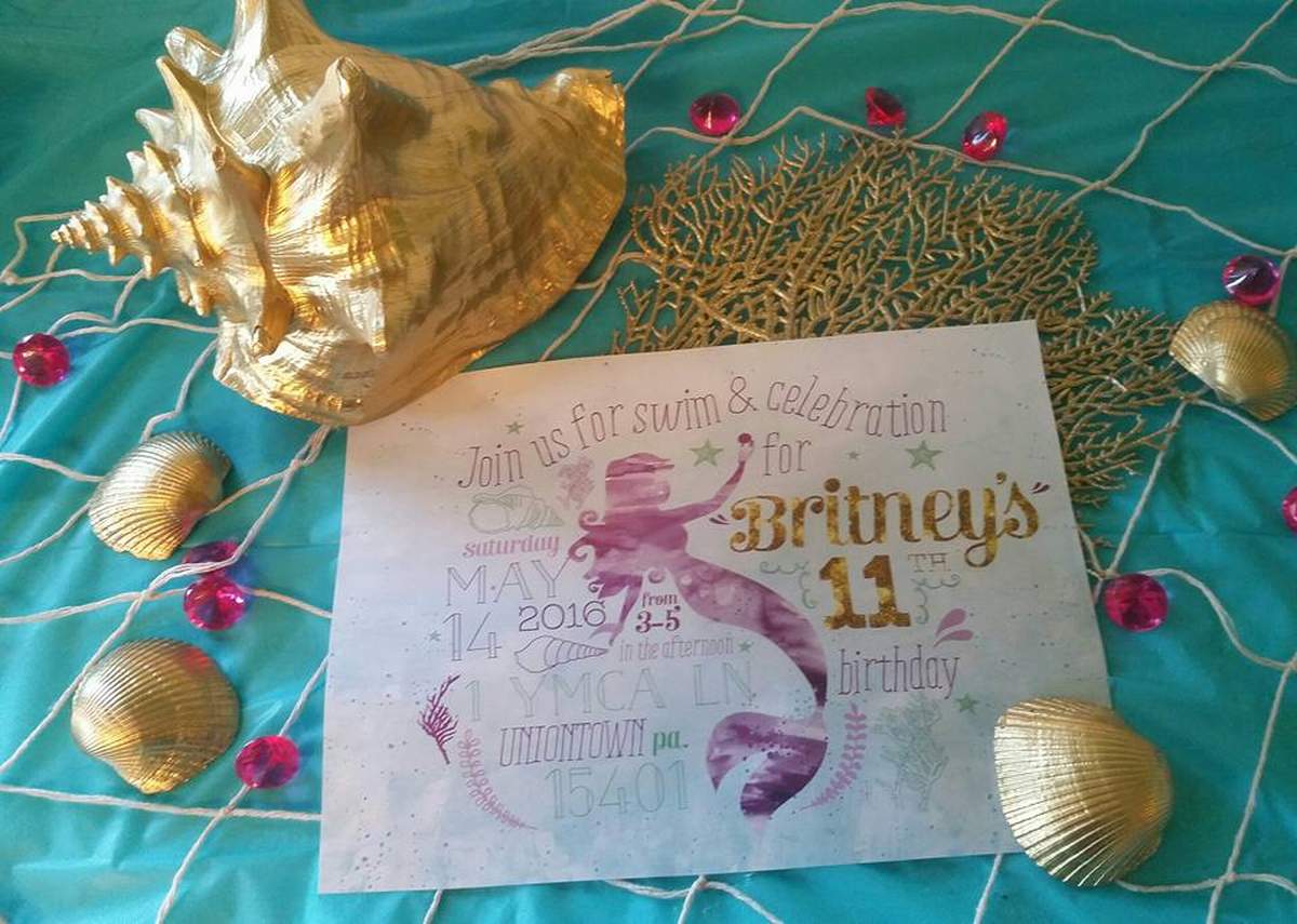 Britney's Mermaid Birthday - Mermaid 
