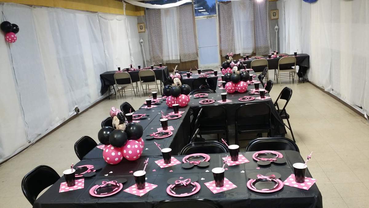 Paris Minnie Mouse Party  - Minnie mouse 2nd Birthday party 