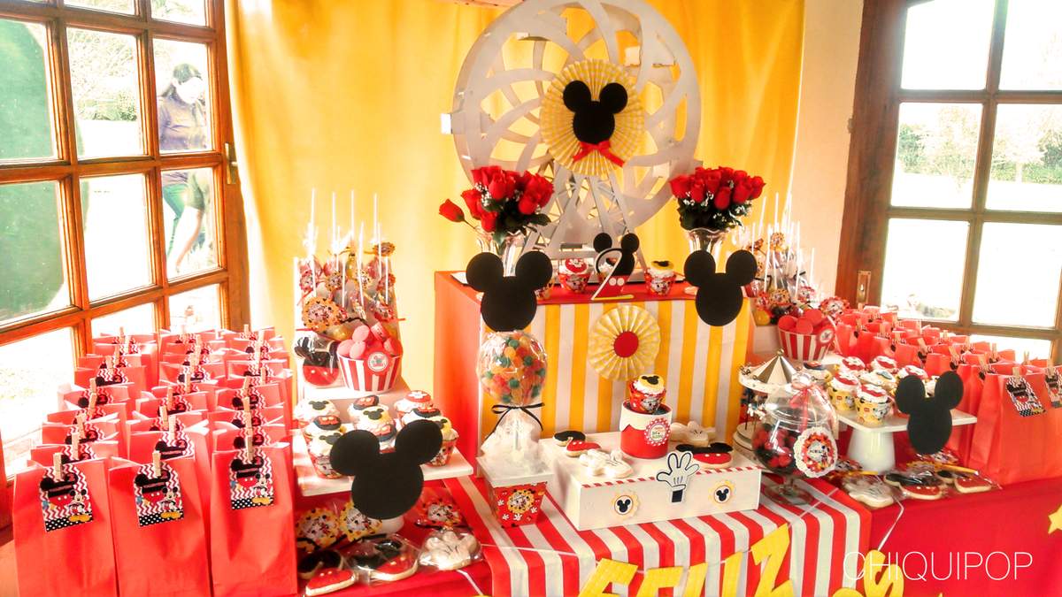 Cumpleaños número 2 de Valentín - Mickey Mouse