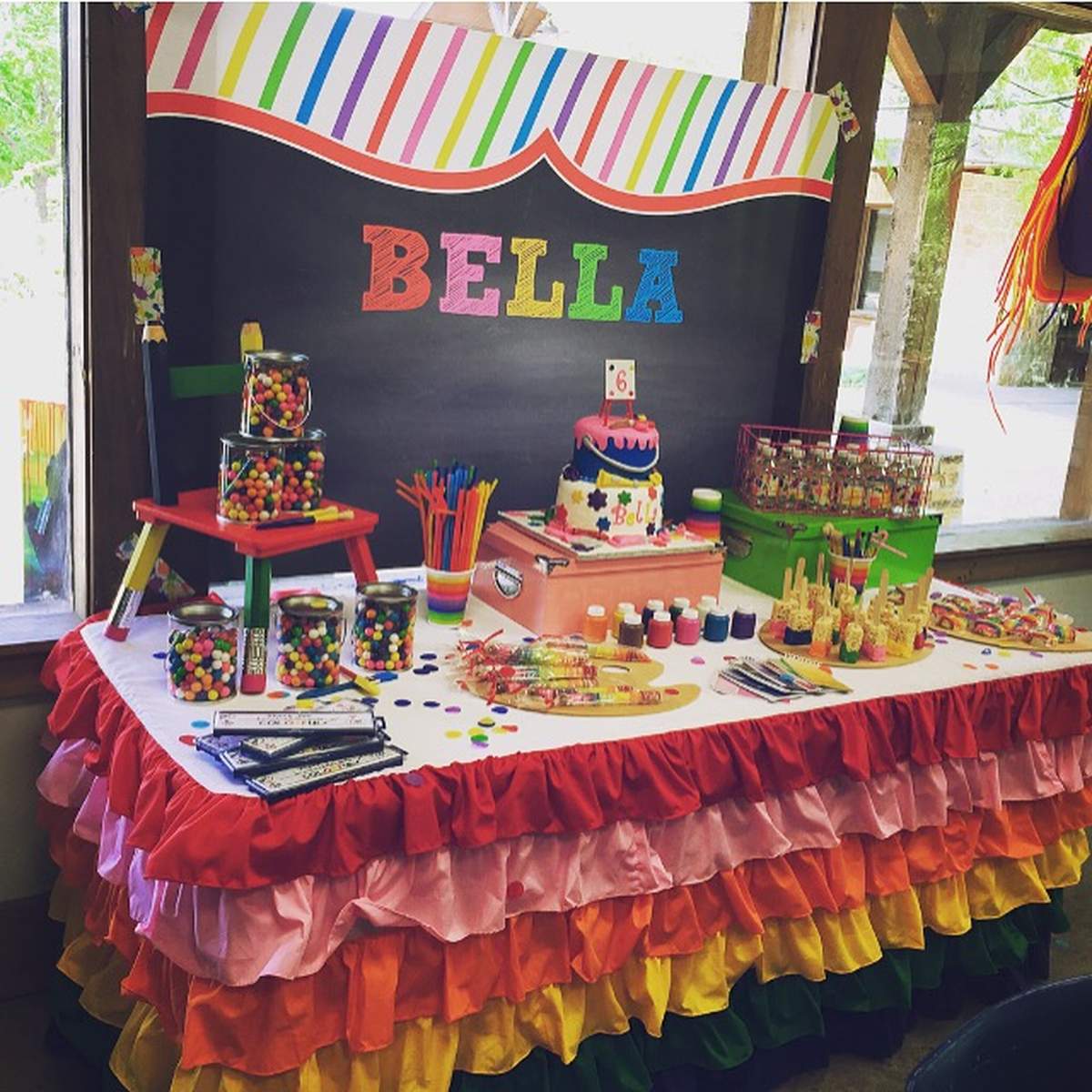 Art / Painting Birthday Party Ideas Photo 1 of 30 Catch My Party