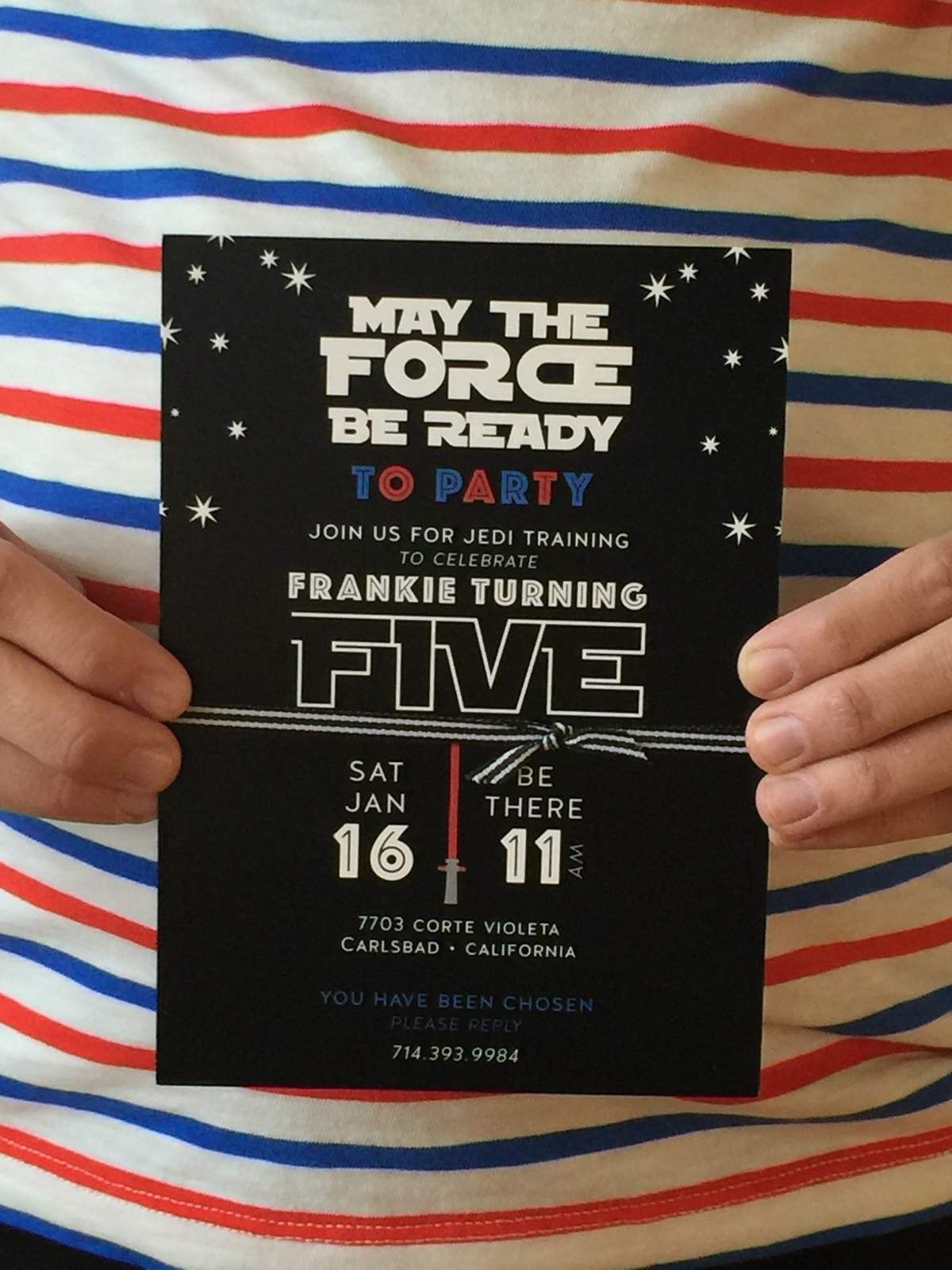 frankie STAR WARS party - star wars