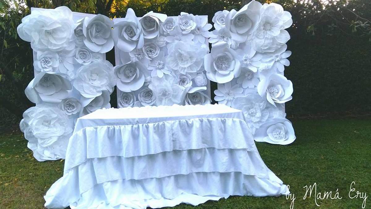 WEDDING BACKDROP FLOWER PAPER - WEDDING BACKDROP FLOWER PAPER