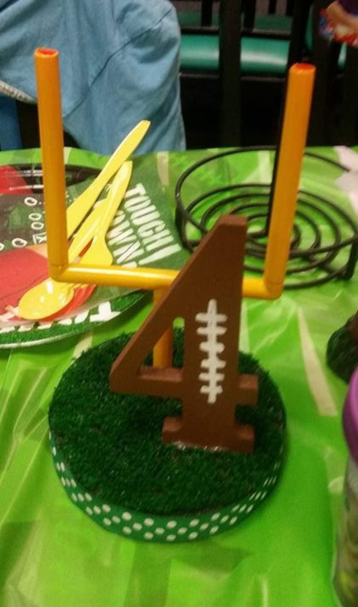Wesley's 4th Football Party - Football 