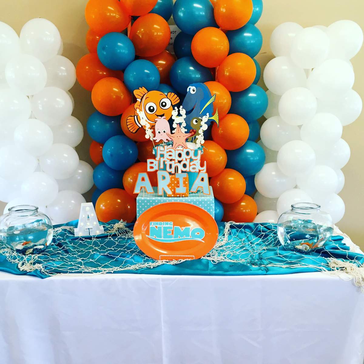 Finding Nemo Birthday Party Ideas Photo 2 of 8 Catch My Party