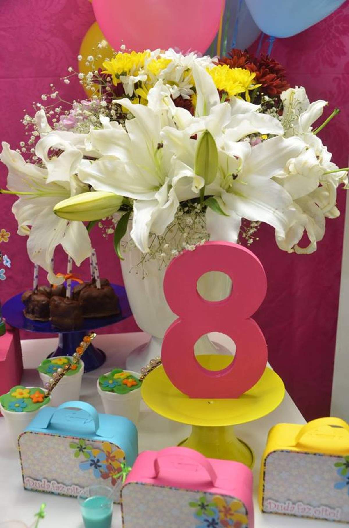 flowers Birthday Party Ideas Photo 1 of 16 Catch My Party