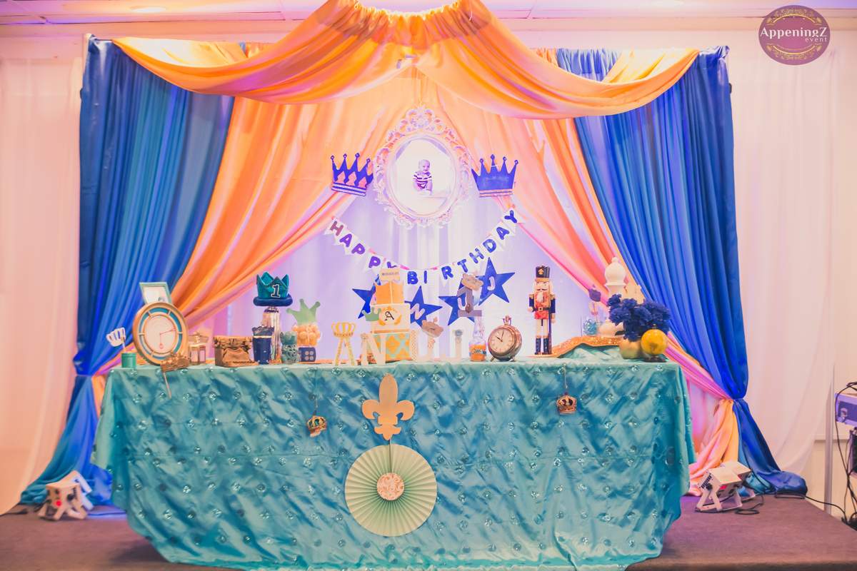 Prince Theme Birthday Party Ideas Photo 3 of 43 Catch My Party