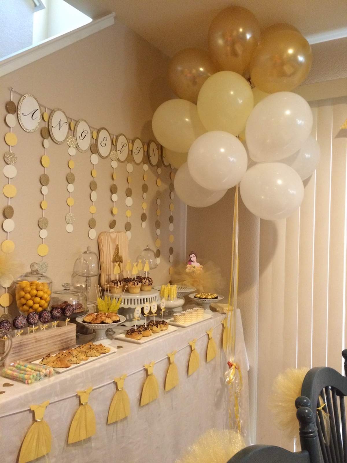 Angelina's 4th Birthday - Belle / Beauty and the Beast