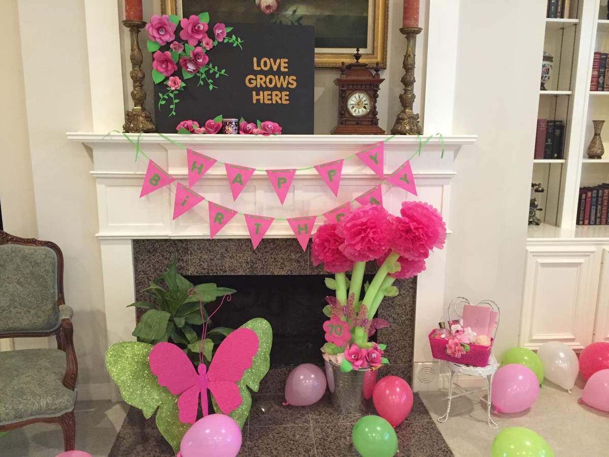 70th Birthday Celebration  - Love grows here