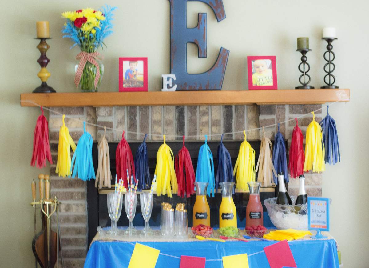 Double Baptism - Color Flag Bunting