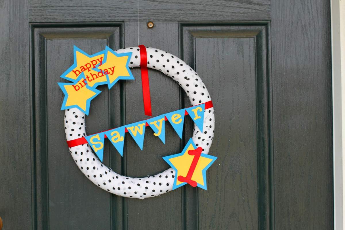 Super Sawyer is One! - Superheroes