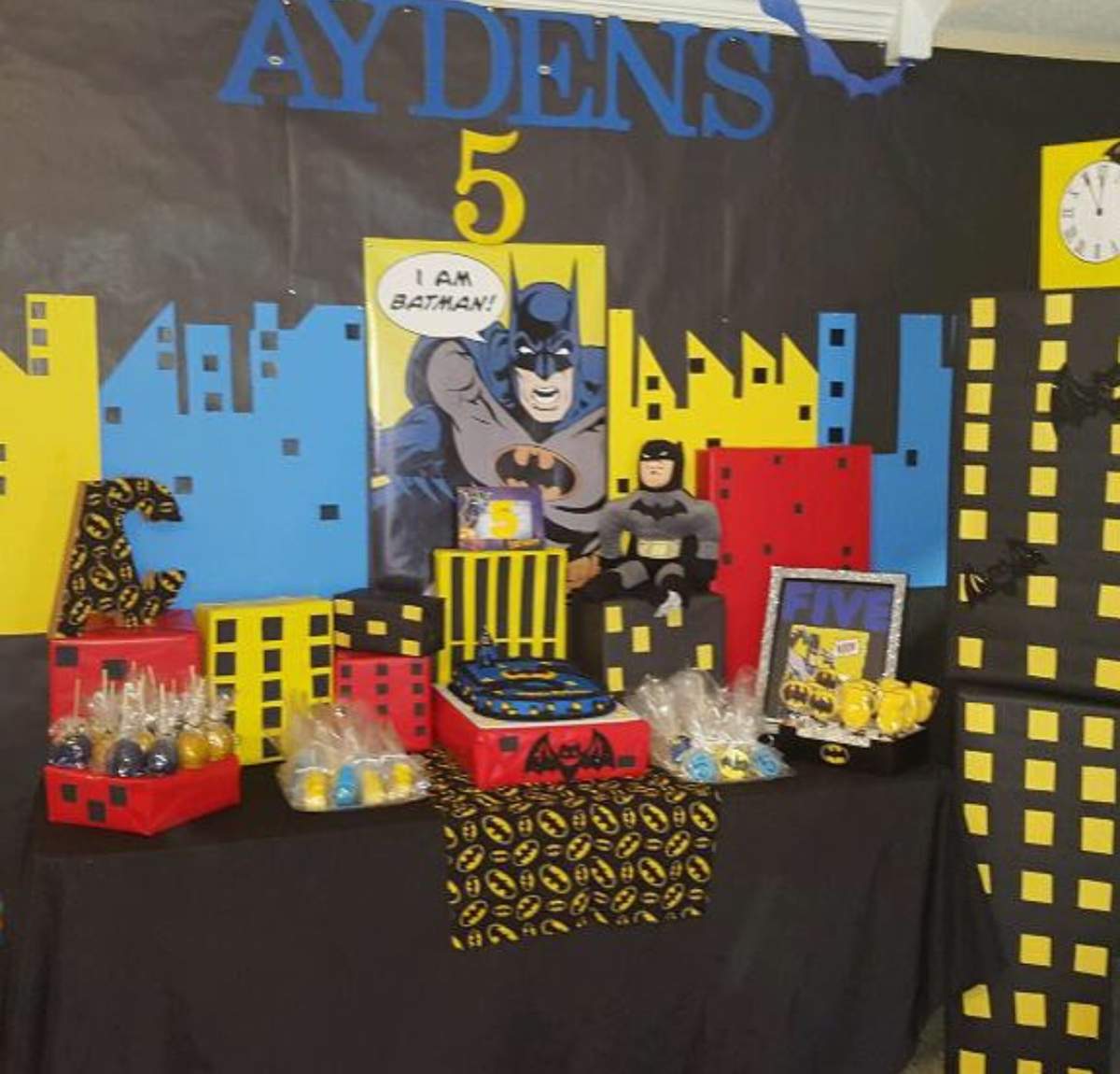 Ayden's 5th Birthday - Batman