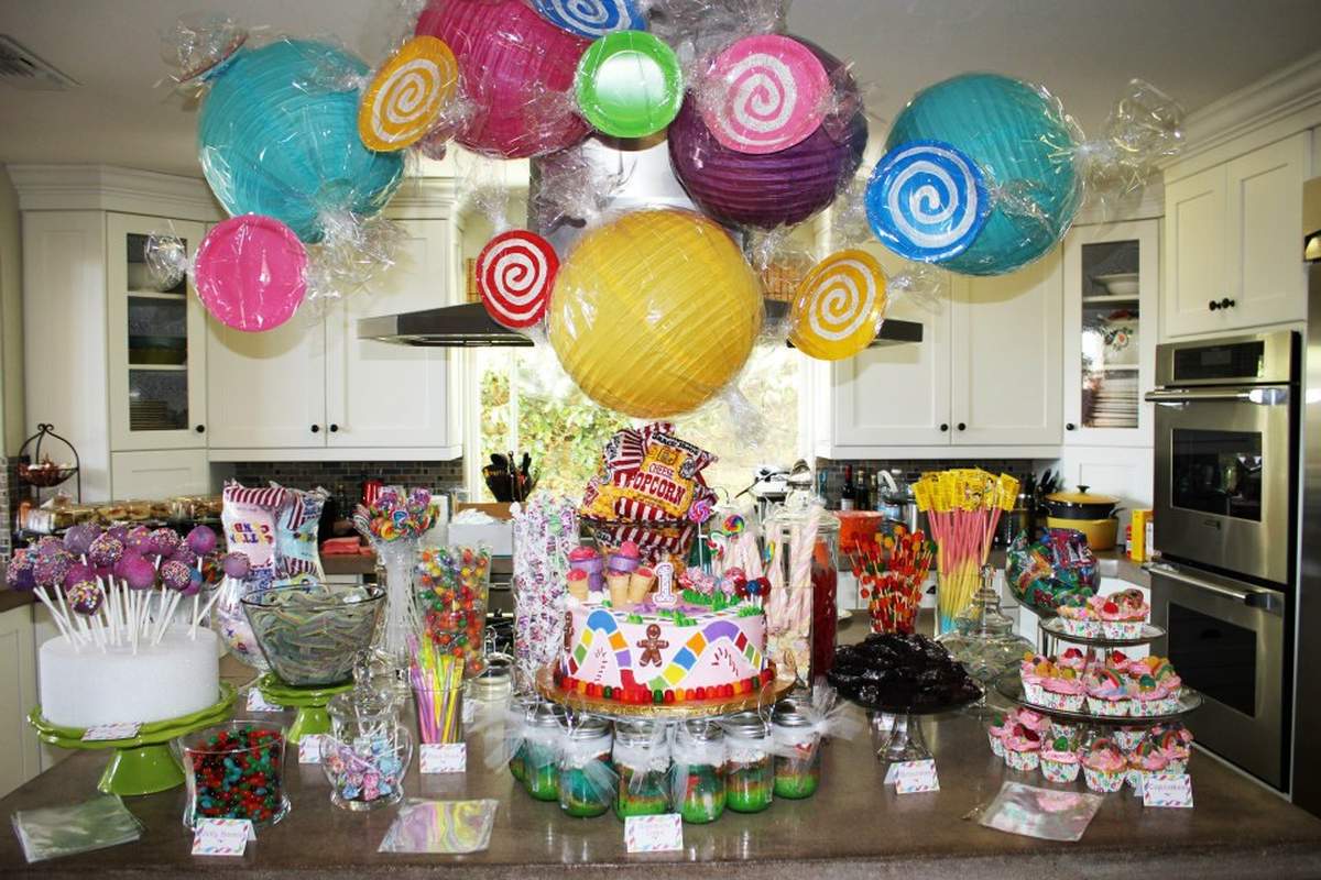 Jade's 1st Birthday Candyland - Candyland