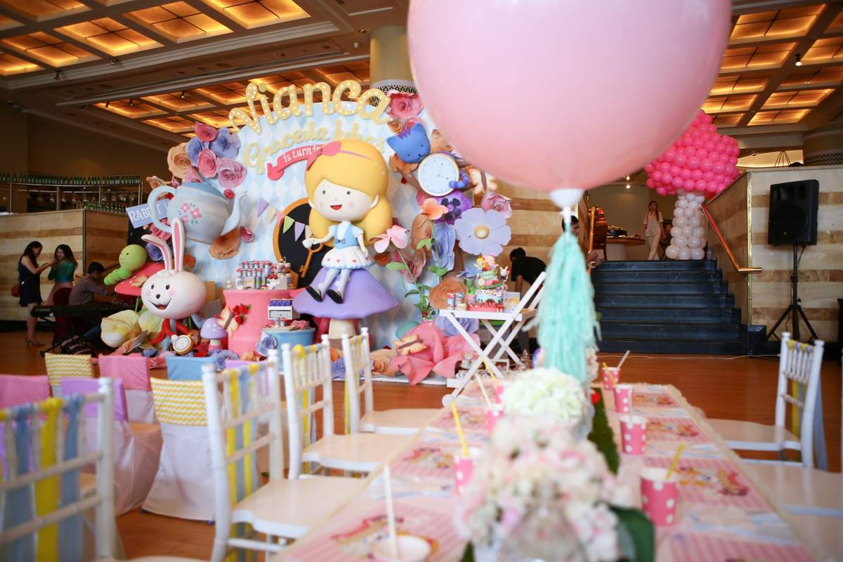 its always tea time with alice - Alice in Wonderland