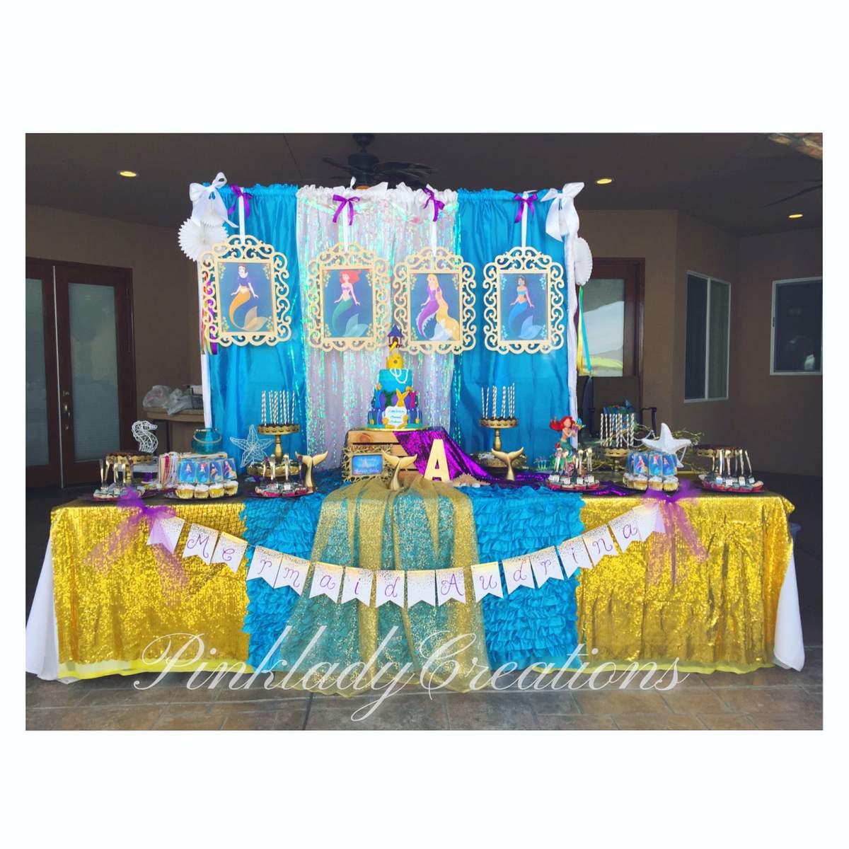Audrinas Mermaid party  - Mermaids 