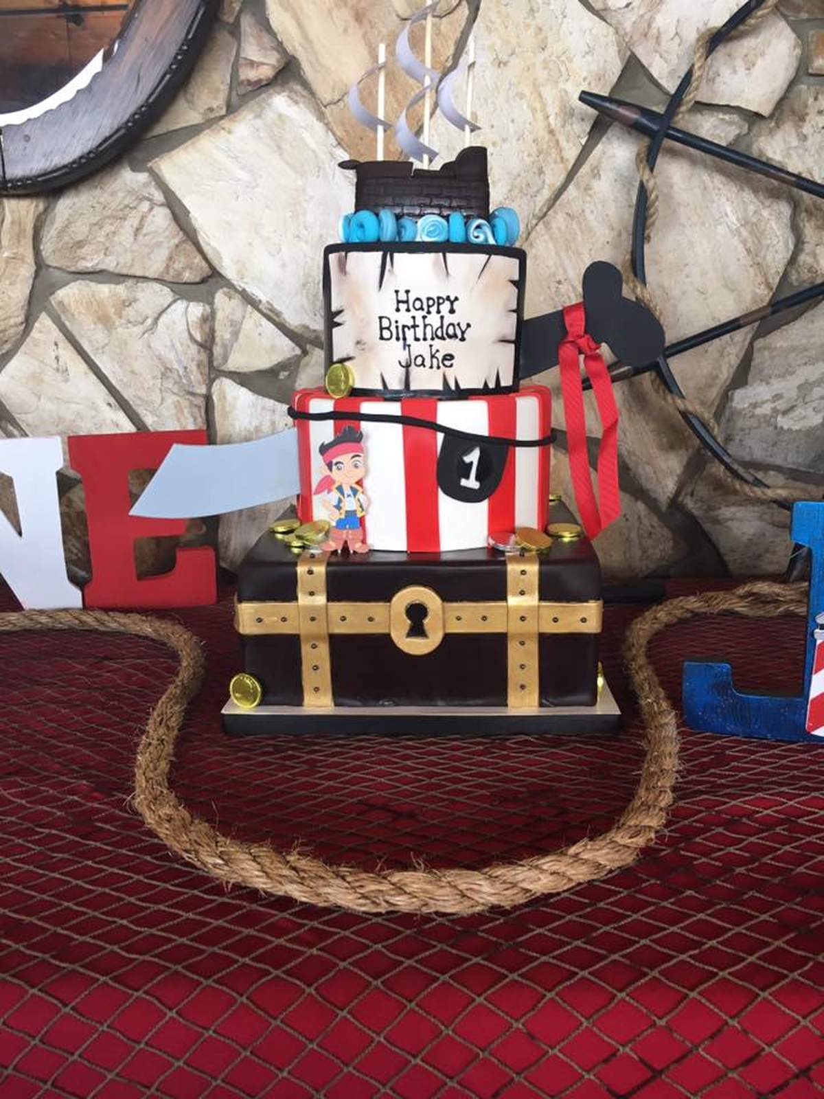 Jake's 1st Birthday Party - Jake and the Neverland Pirates