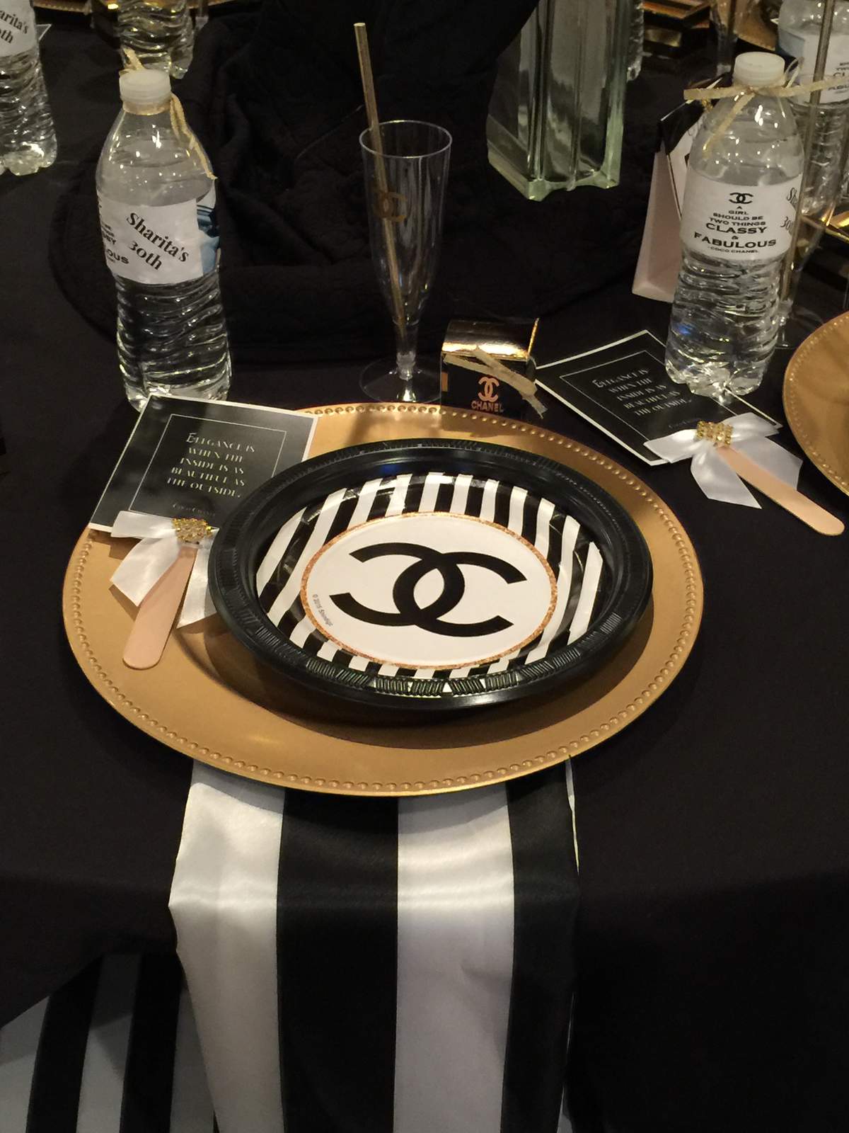Sharita's Chanel Inspired No. 30 Birthday - Chanel Inspired 