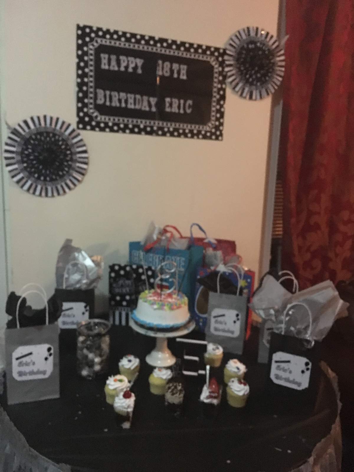 Black and sliver party  - Turning 18 