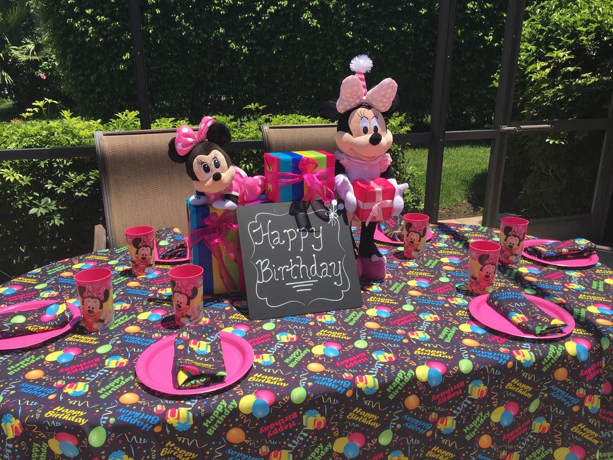 Kora's 1st Birthday Minnie Mouse! - Minnie Mouse 