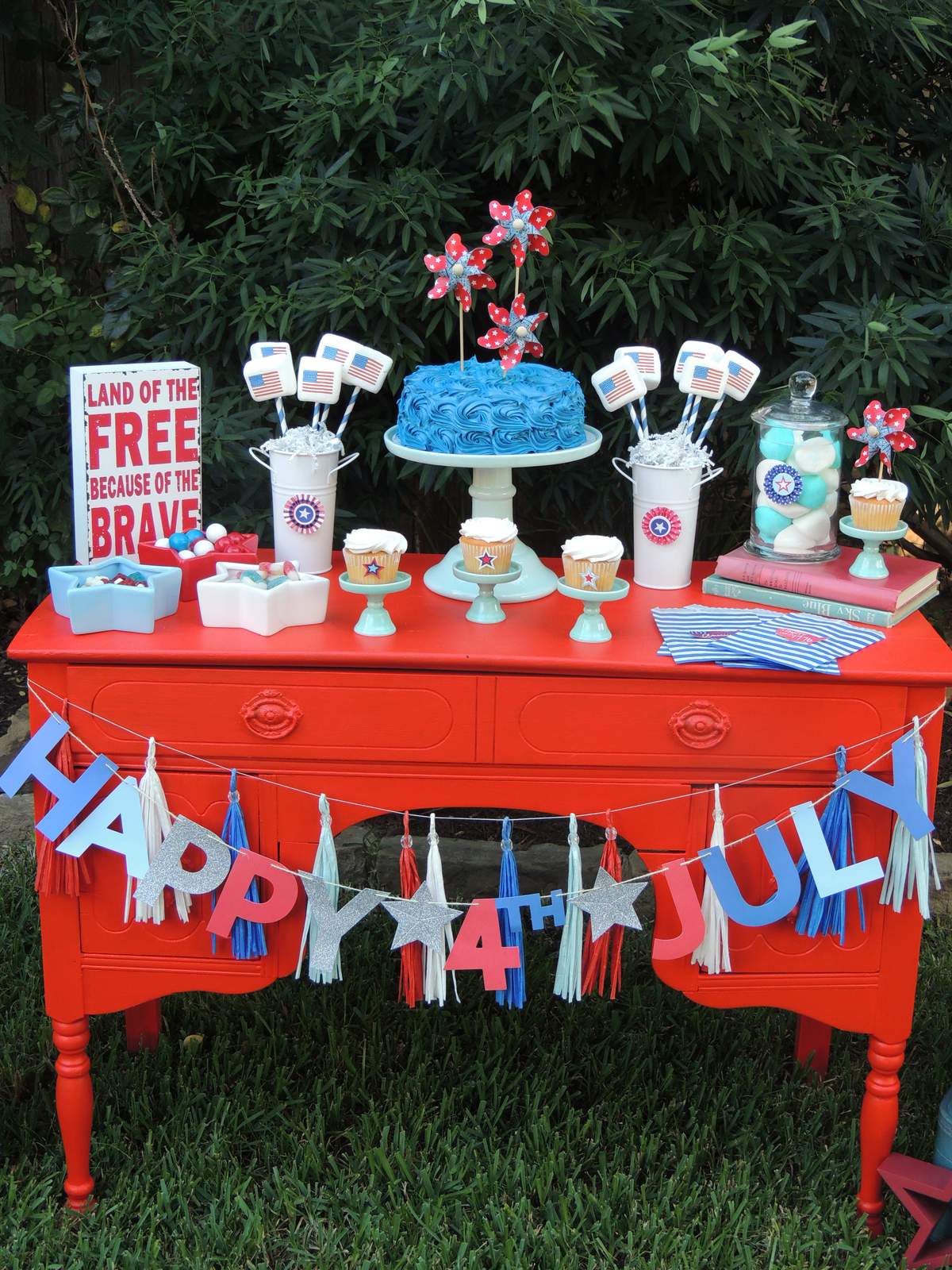 4th of July with a Vintage touch - July 4th
