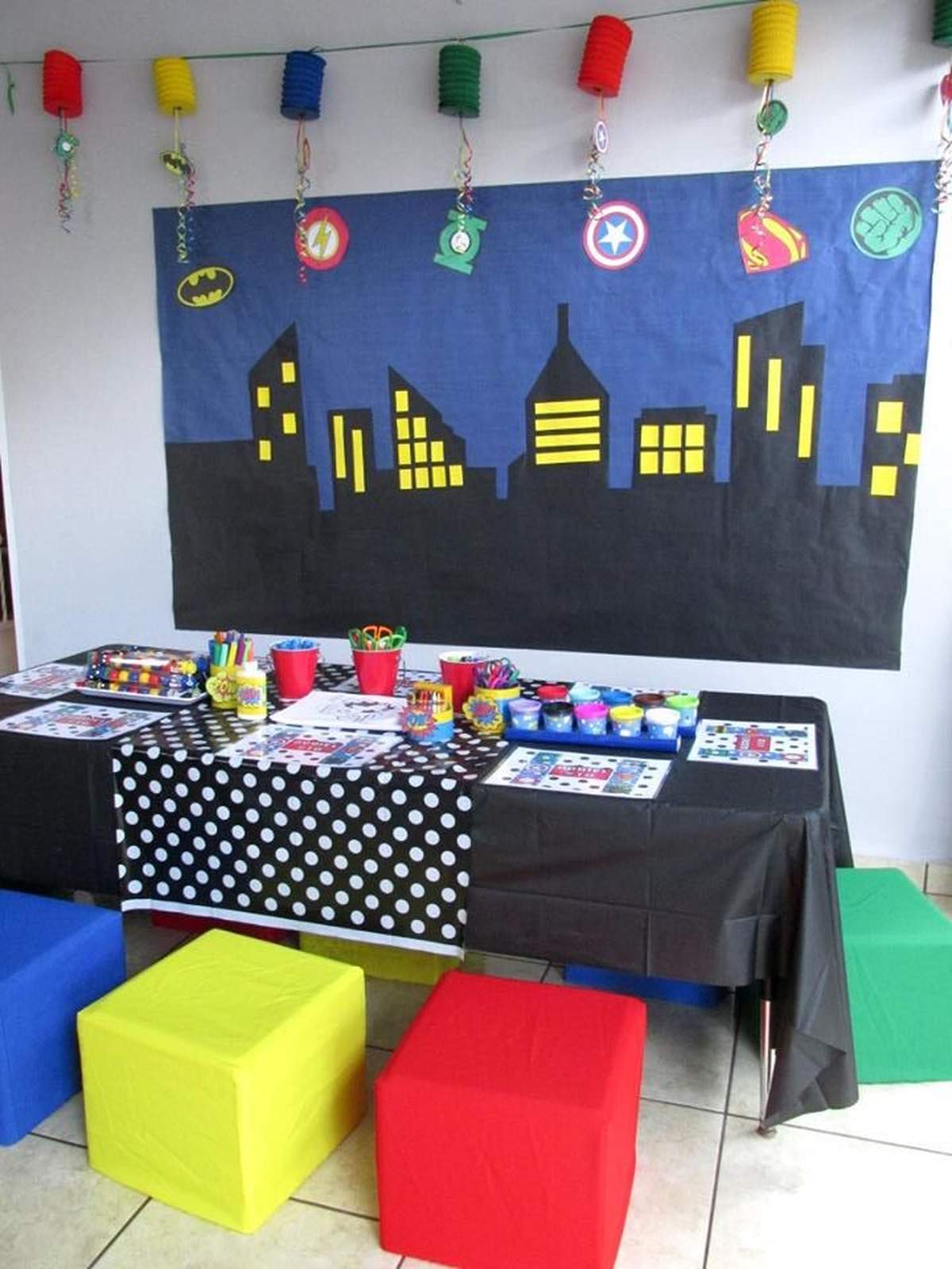 Abdiel's Bday - Superheroes