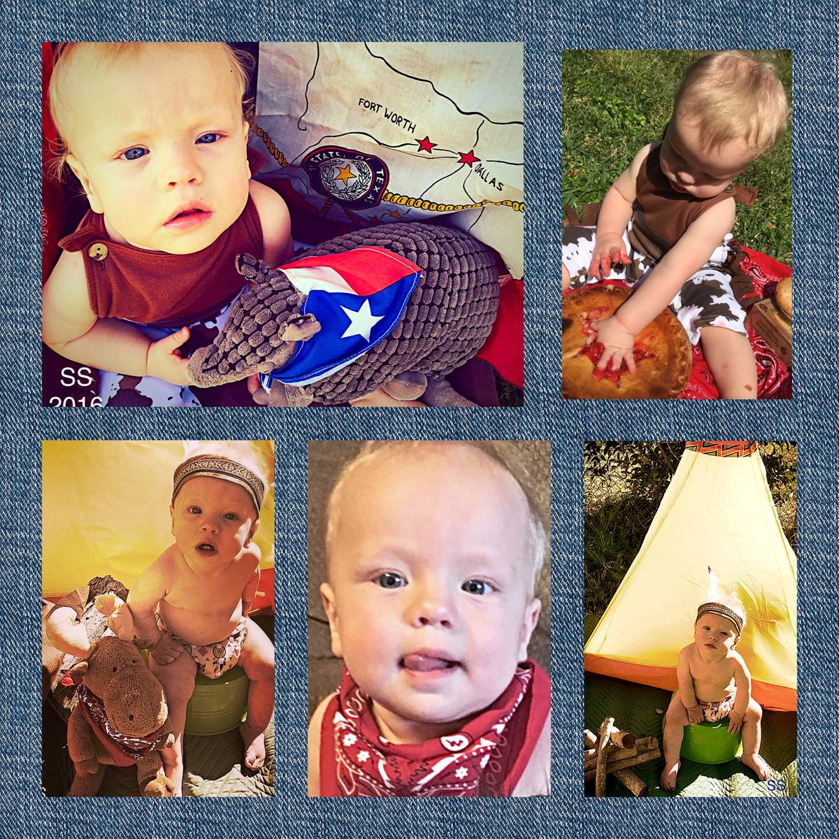 Jase's Wild West 1st birthday - Cowboys and Indians