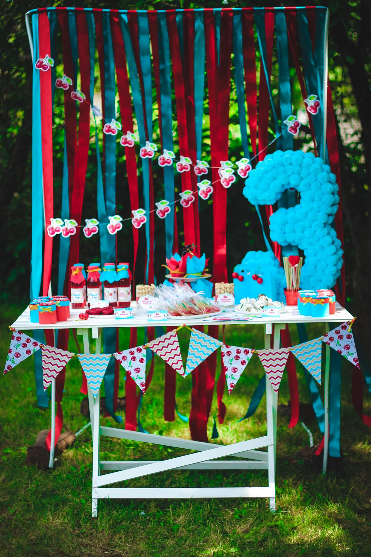 Mary's 3rd Cherry Birthday - Cherries