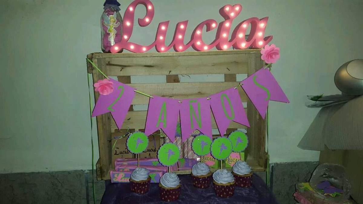 candy bar para lucia - Tinkerbell