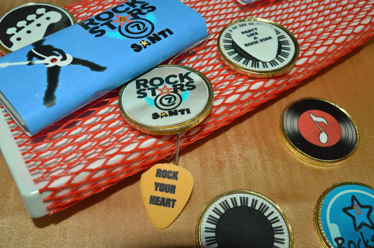 "Kid Rock Star" para Santi - Rockstars / Popstars
