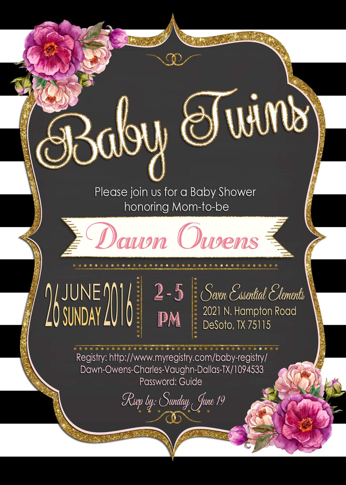 Dawn's Twin Shower - Kate Spade