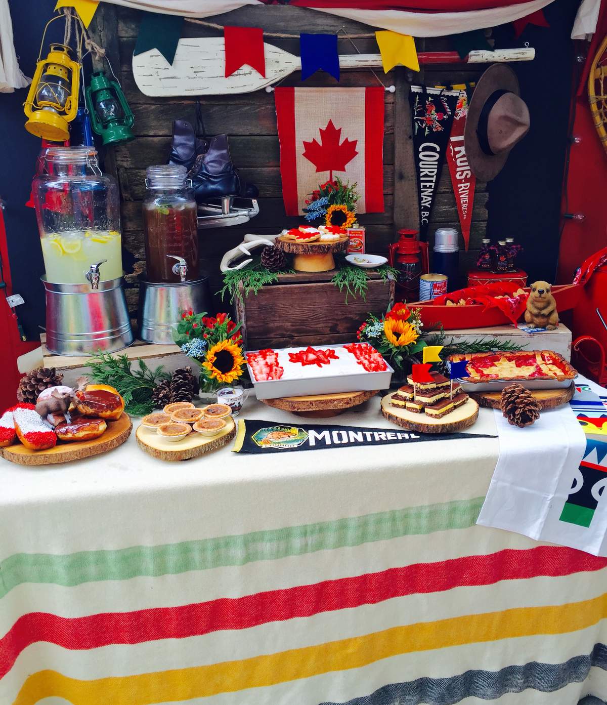 Canada Day Party Summer Party Ideas Photo 1 of 19 Catch My Party