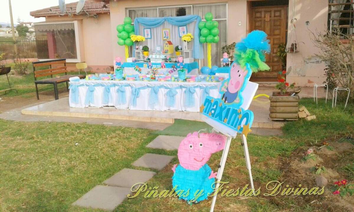 George pig para Máximo - Peppa and George pig 