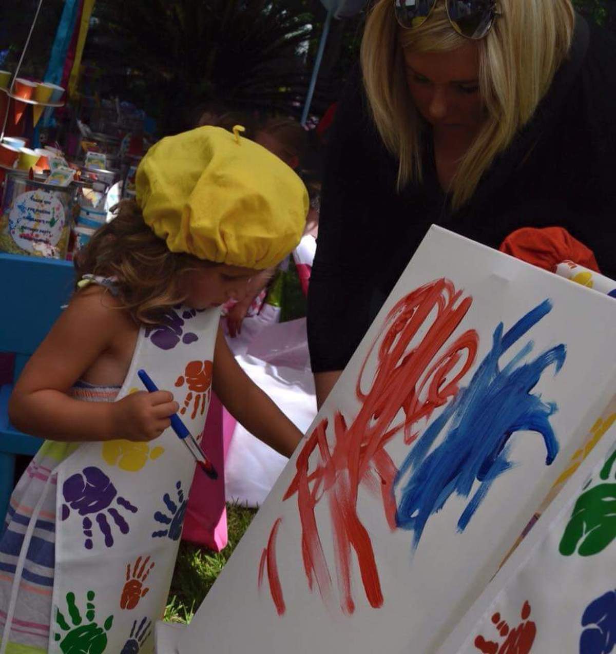 Paint Birthday Party Ideas Photo 1 of 23 Catch My Party