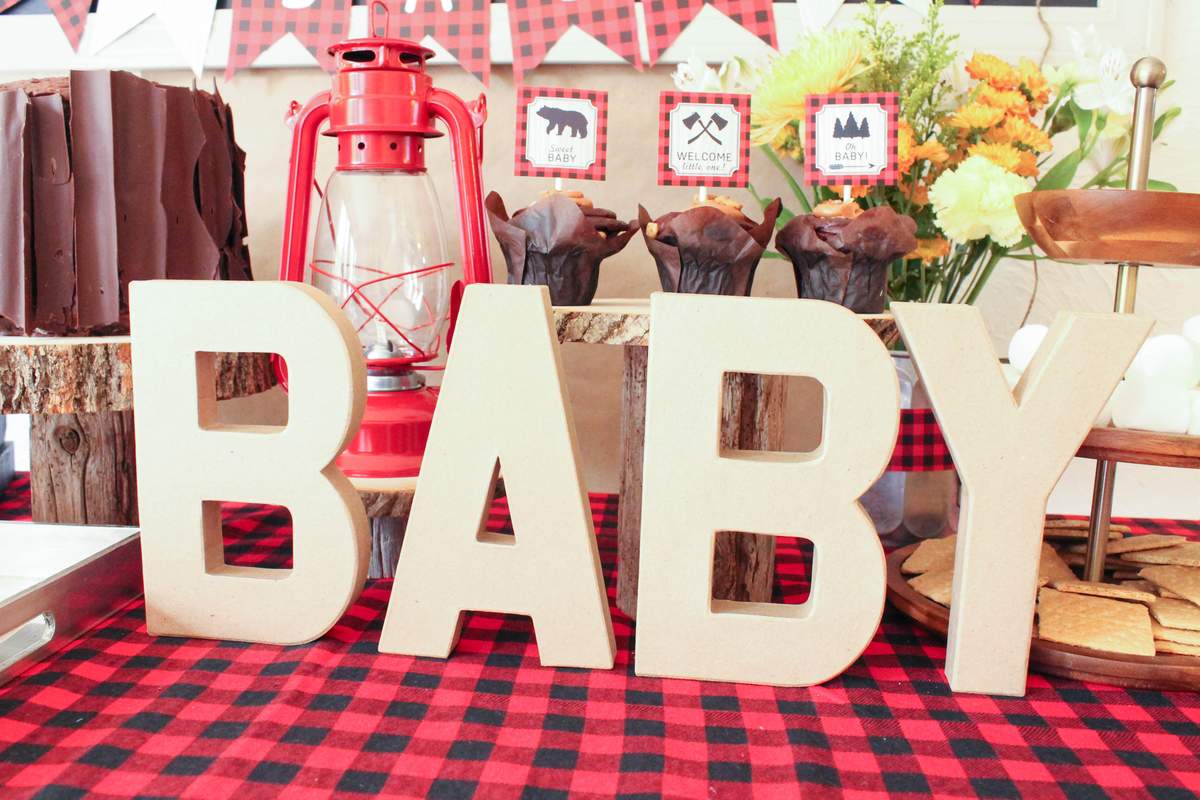 Lumberjack Baby Shower - Lumberjack