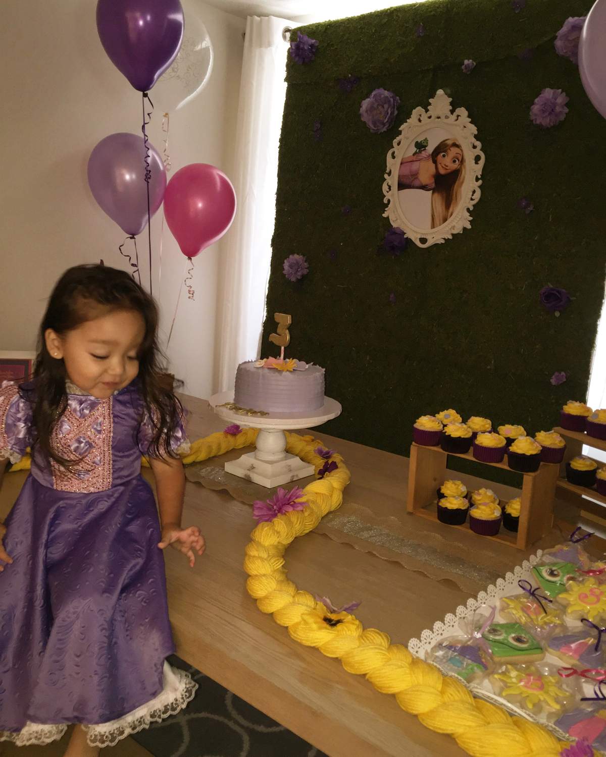 Penelope's 3rd Tangled Birthday   - Rapunzel / Tangled