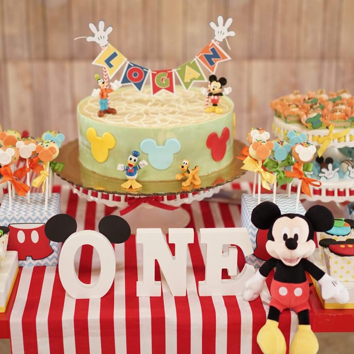 Logan's ONEderful Mickey Mouse Bash - Mickey Mouse