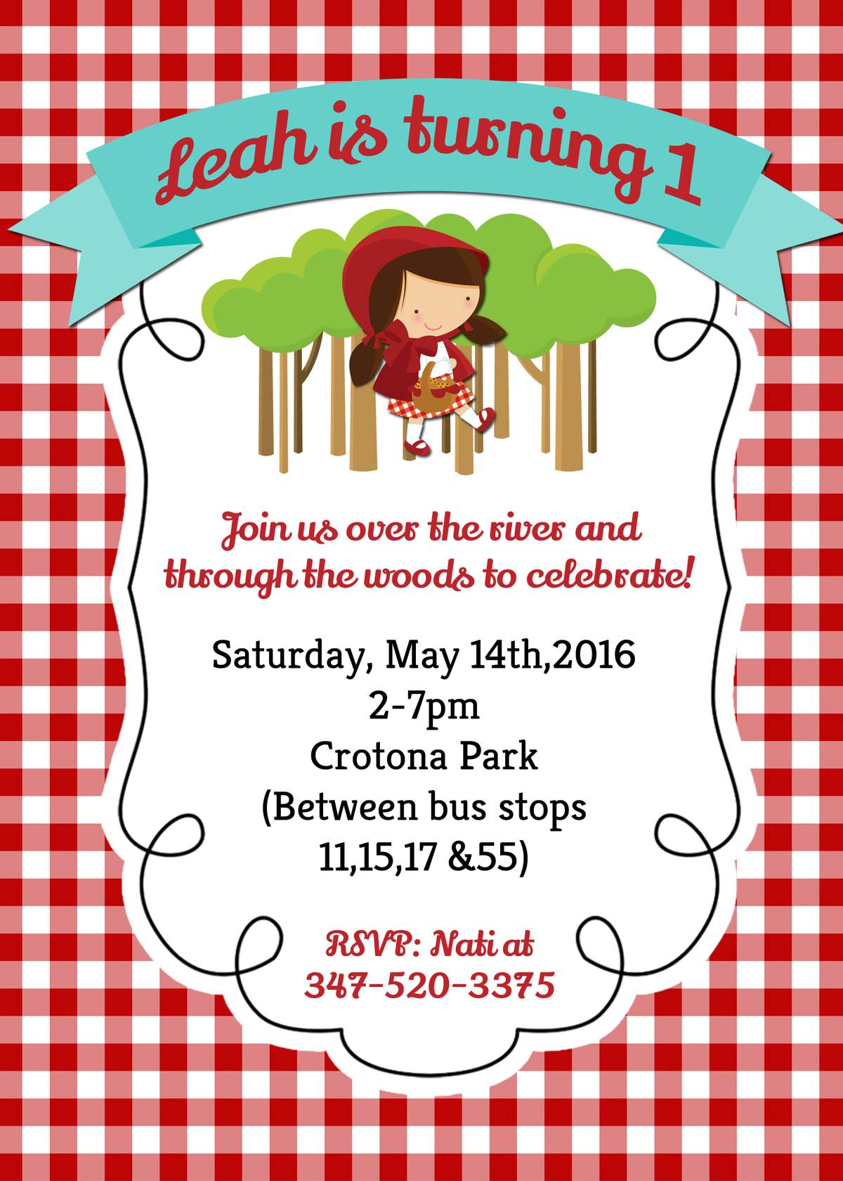 Leah Little Red Ridding Hood Party - Little Red Ridding Hood 