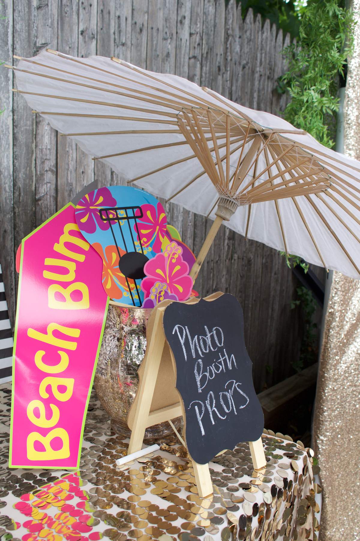 Luau / Hawaiian Bridal/Wedding Shower Party Ideas Photo 32 of 32