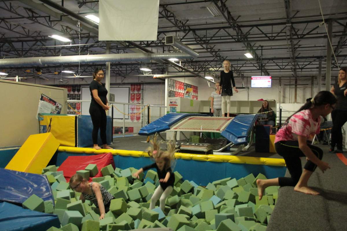 Gymnastics Birthday Party Ideas Photo 1 of 16 Catch My Party