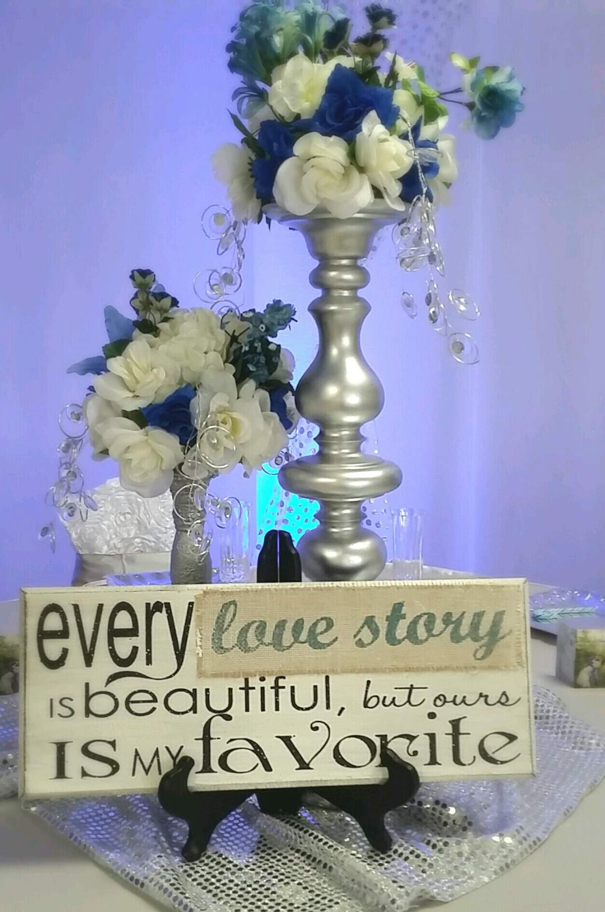 Wintery Blue - Winter Wedding 