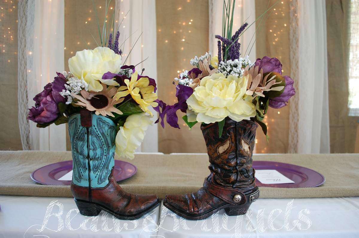 Plum Crazy Rustic Wedding - rustic