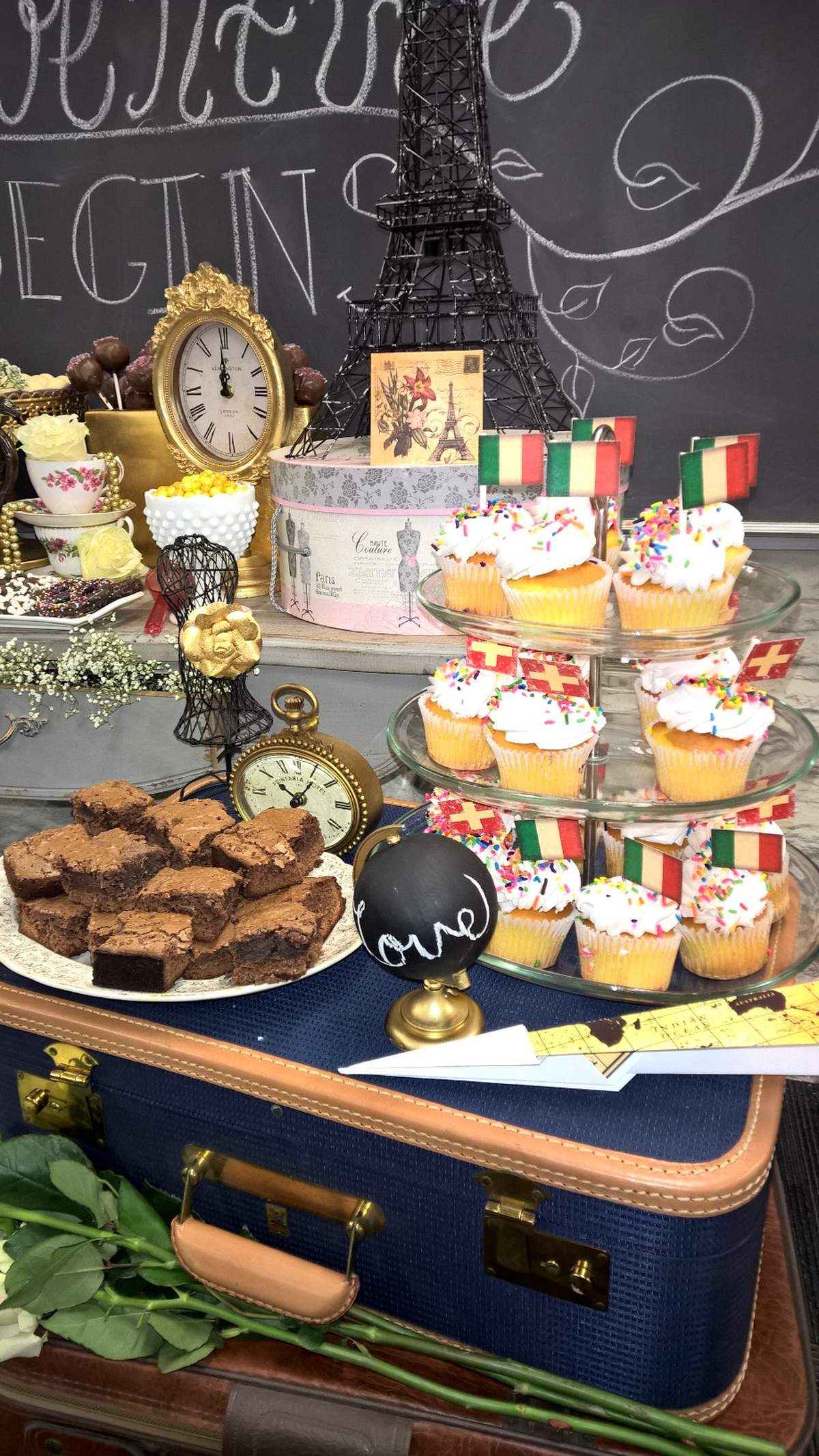 Travel / World / Countries Bridal/Wedding Shower Party Ideas Photo 5 of 10 Catch My Party