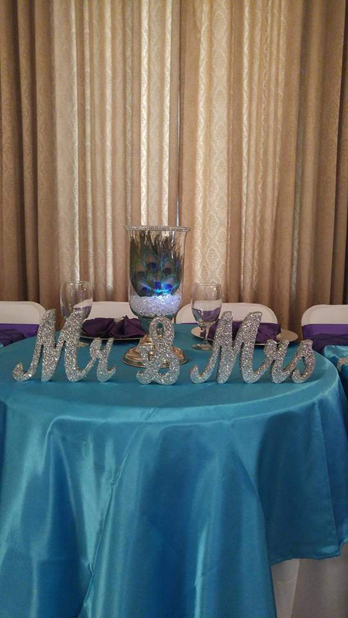 Blair Wedding - Peacock