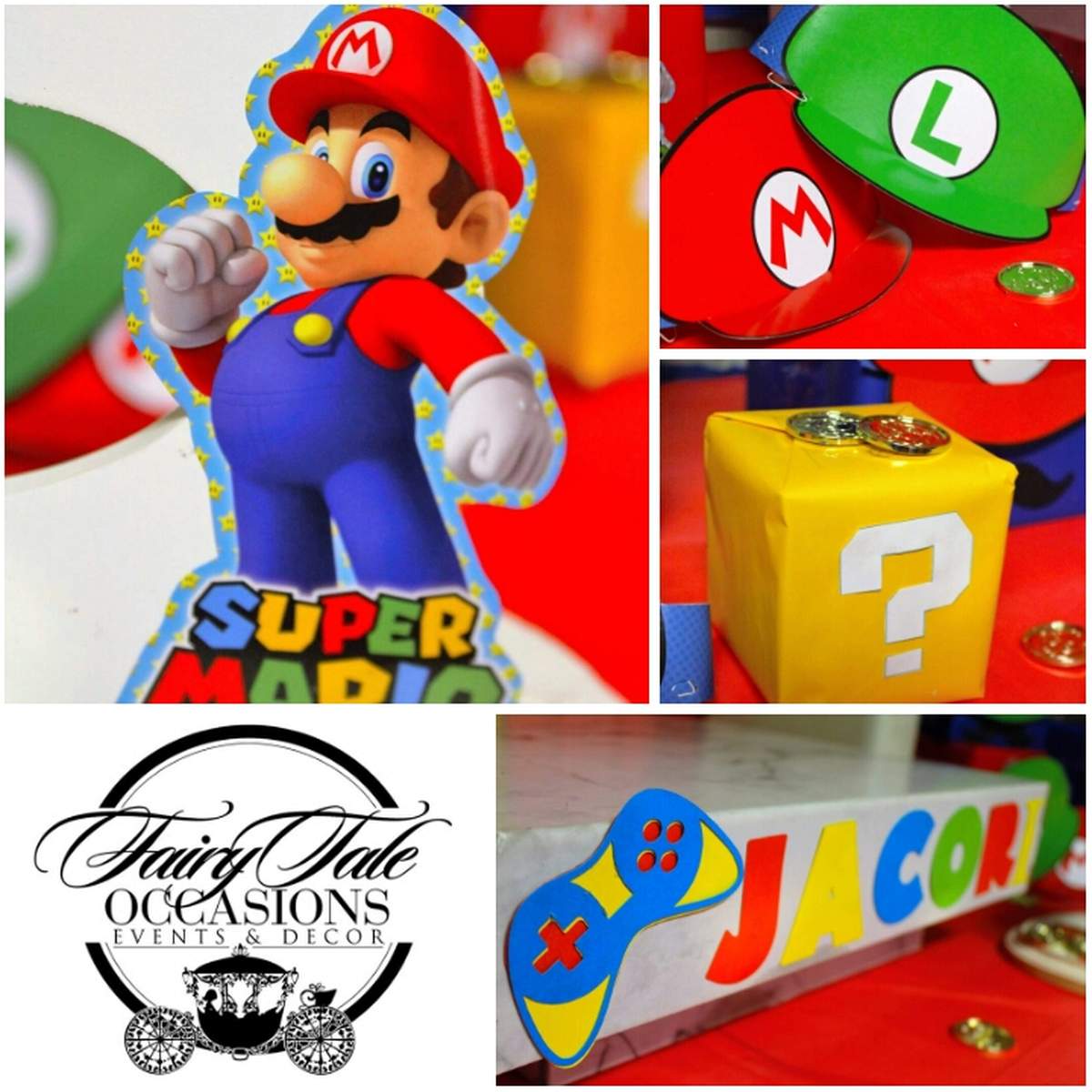 Jacori King Super Mario Brother Table Set-Up - Super Mario Brothers