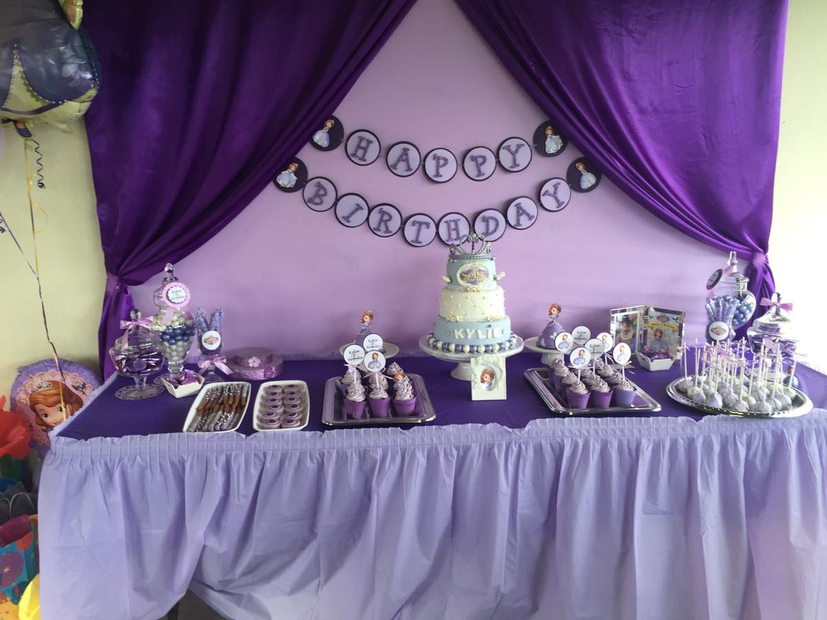 Kylie's Sofia the first 1st birthday  - Sofia the First