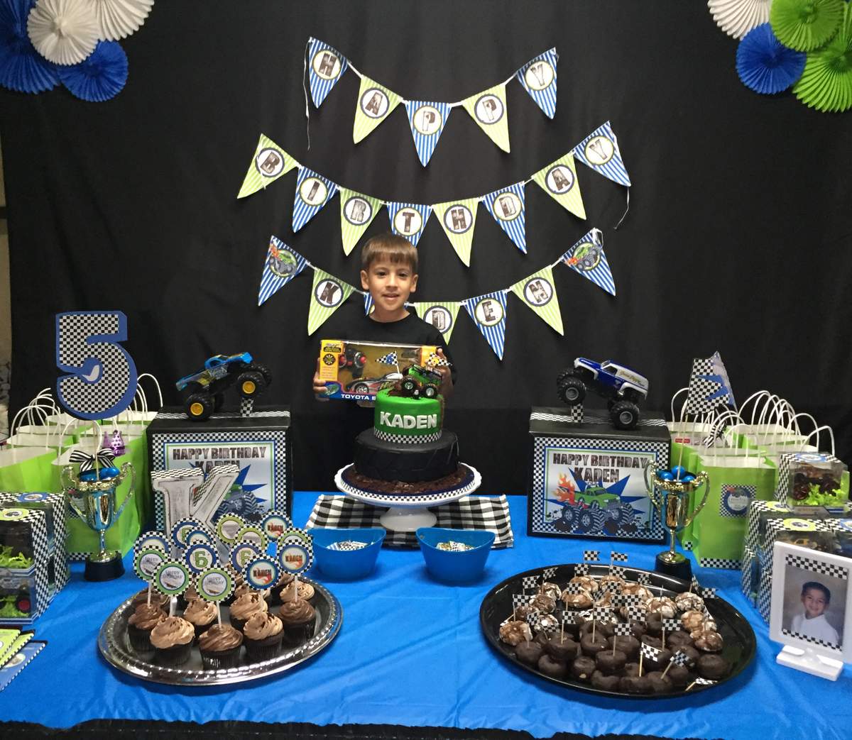 Kaden's monster truck birthday  - Monster truck 